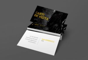 Cărți de vizită → Design grafic